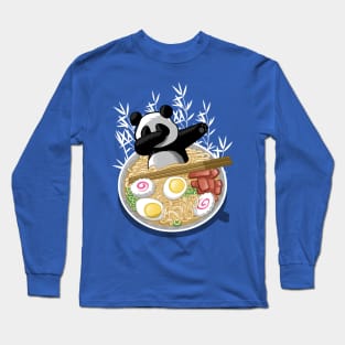 Dub ramen panda Long Sleeve T-Shirt